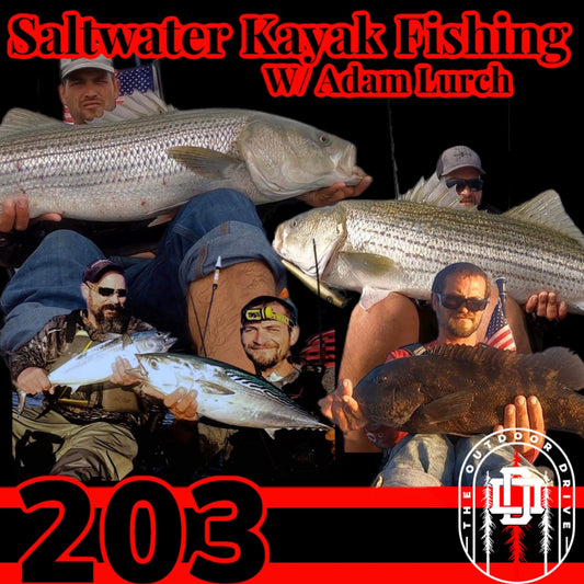 Saltwater kayak Fishing with Adam Lurch
